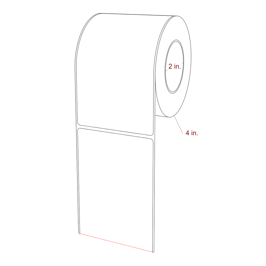 3.25" x 5.4375" Inkjet Label Rolls | Fits Epson ColorWorks, VIPColor & Primera