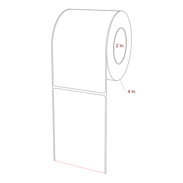 3.25" x 5.4375" Inkjet Label Rolls | Fits Epson ColorWorks, VIPColor & Primera