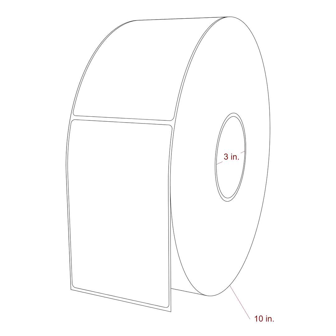 3.5" x 5.4375" Inkjet Label Rolls | Fits Epson ColorWorks, VIPColor & Primera