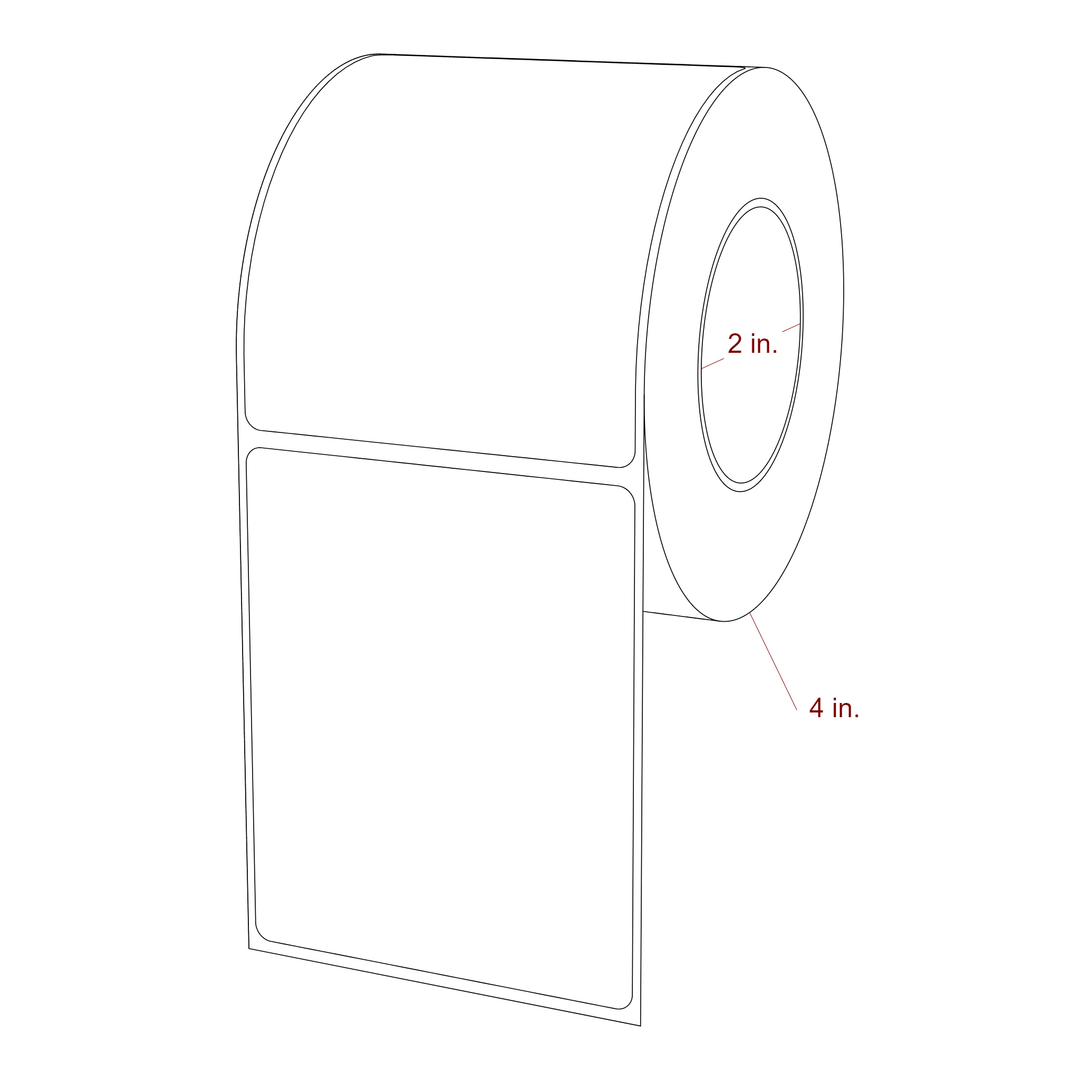 3" x 3.6875" Inkjet Label Rolls | Fits Epson ColorWorks, VIPColor & Primera