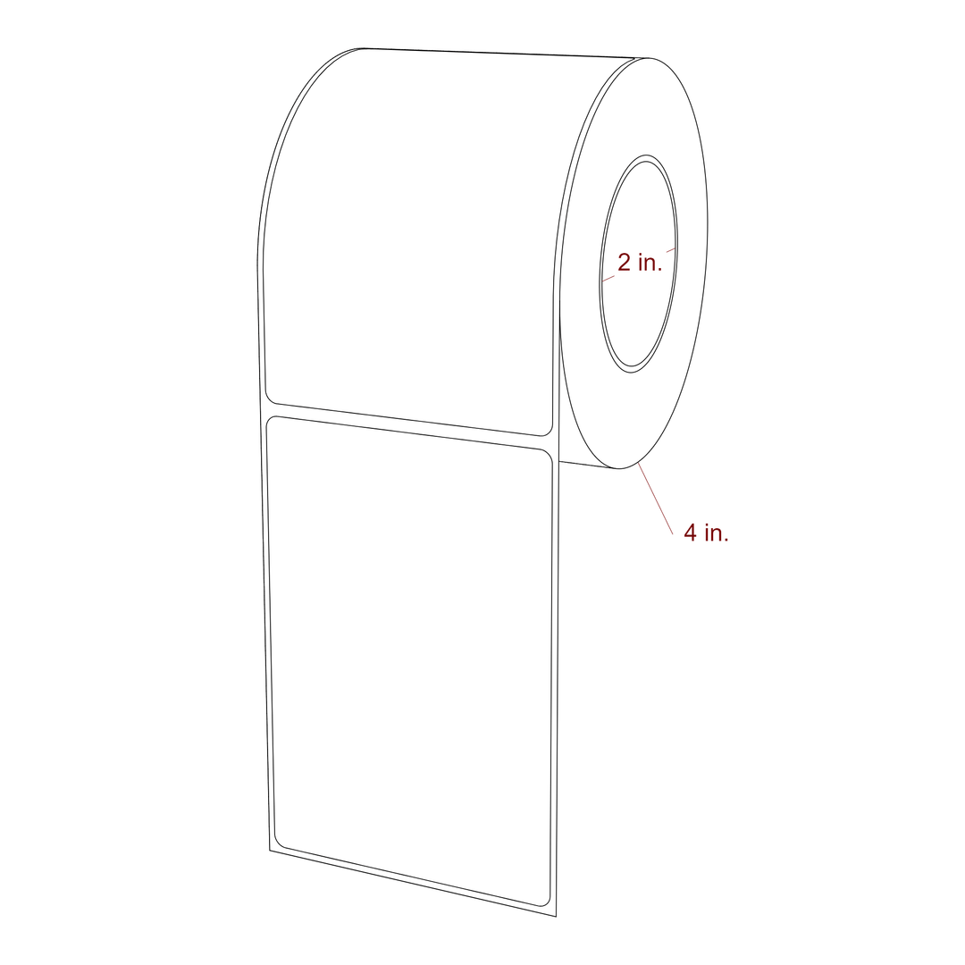 3" x 4.4375" Inkjet Label Rolls | Fits Epson ColorWorks, VIPColor & Primera
