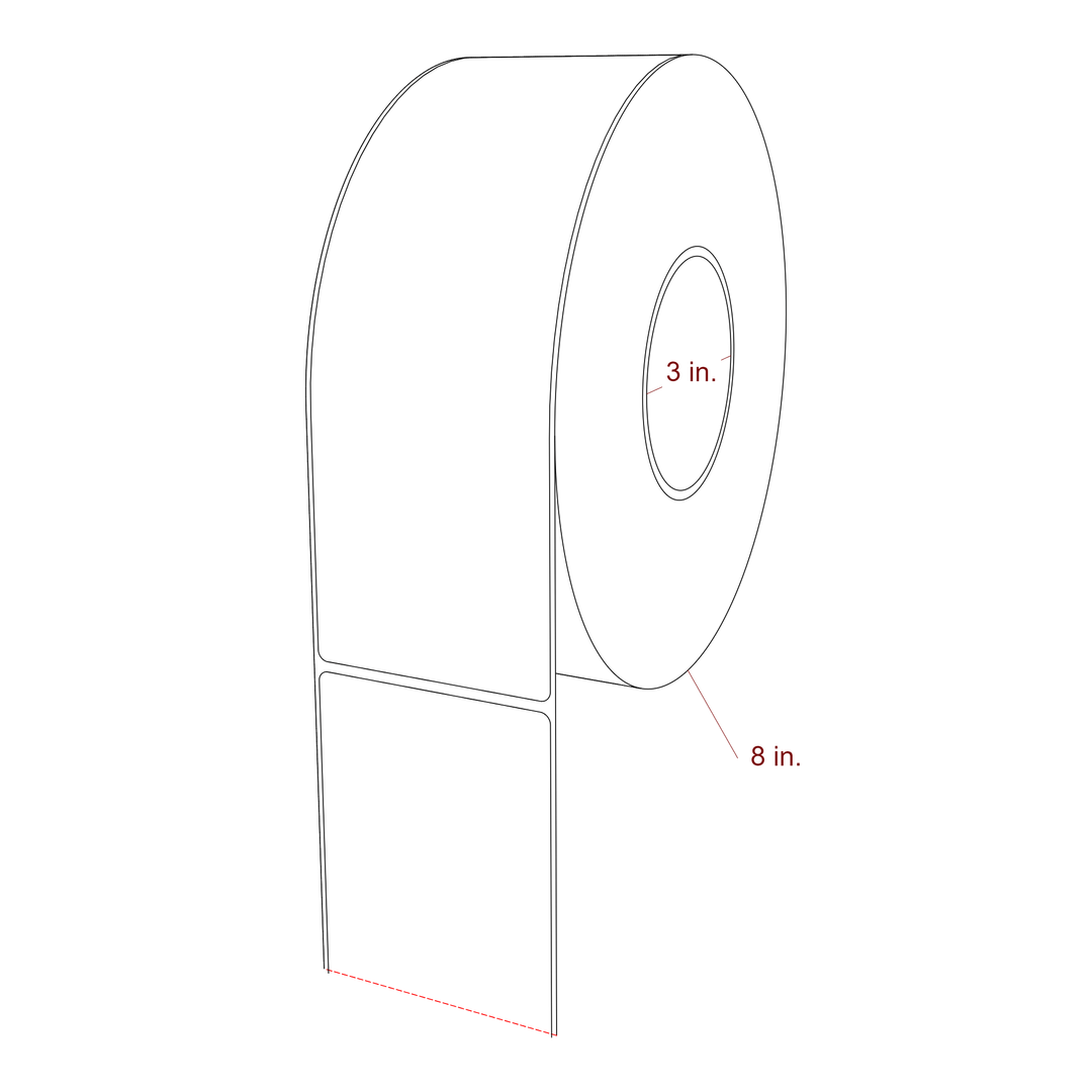 3" x 9" Inkjet Label Rolls | Fits Epson ColorWorks, VIPColor & Primera