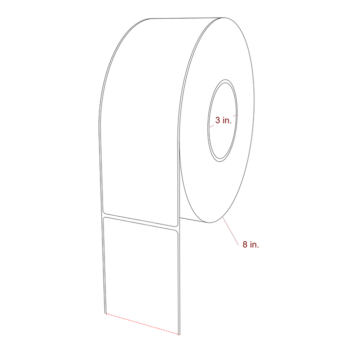 3" x 9" Inkjet Label Rolls | Fits Epson ColorWorks, VIPColor & Primera