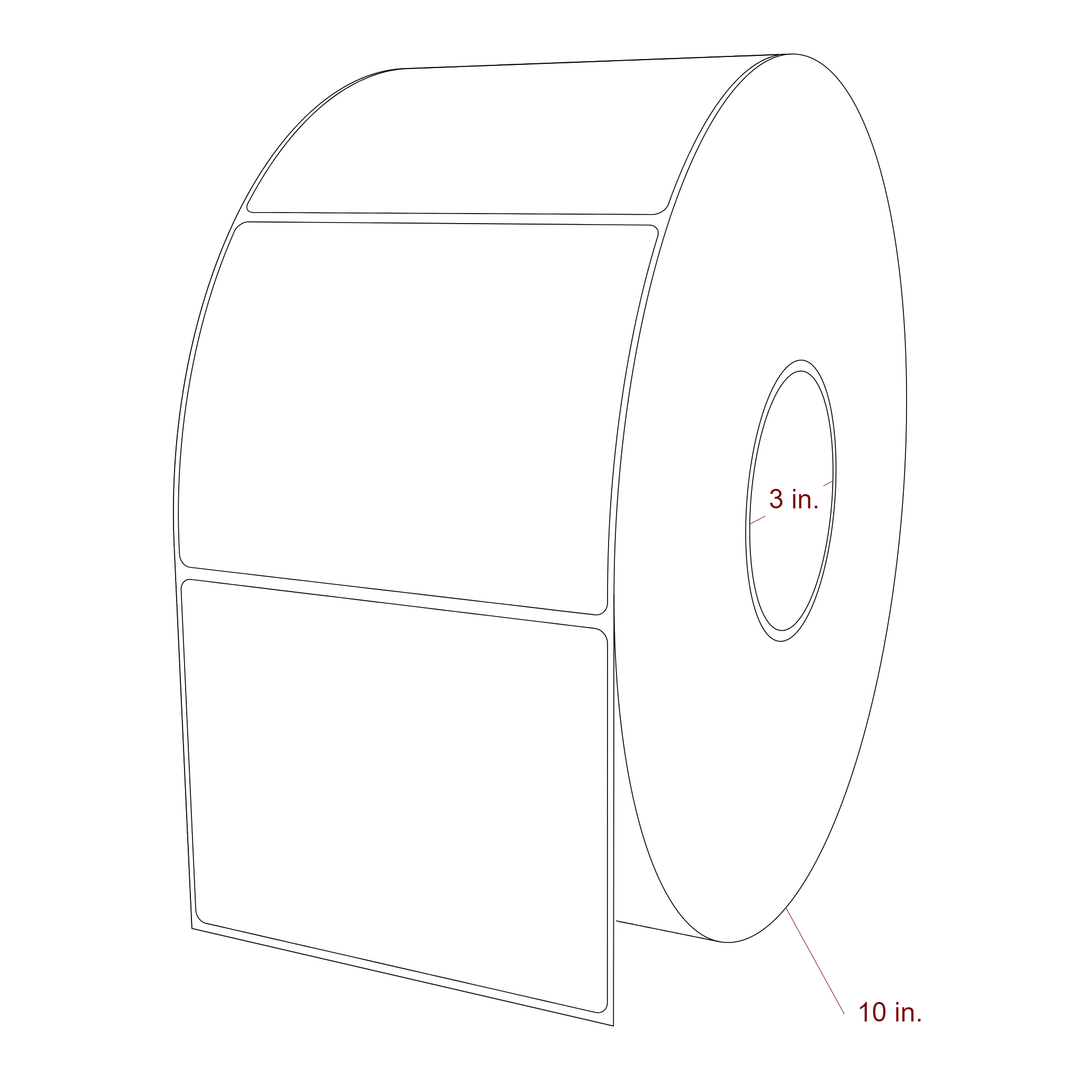 4.75" x 3.6875" Inkjet Label Rolls | Fits Epson ColorWorks, VIPColor & Primera
