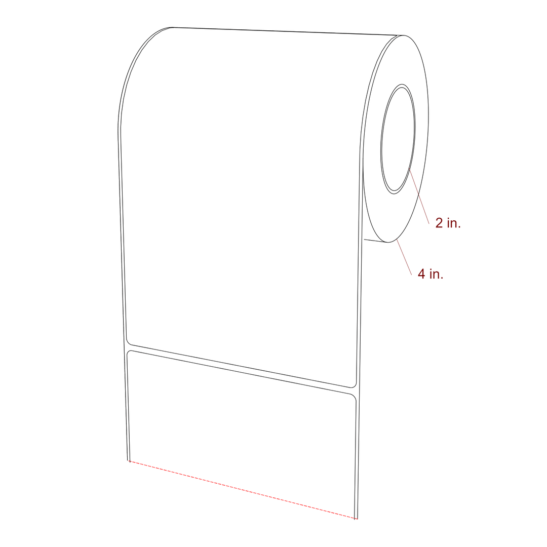 5" x 7.5" Inkjet Label Rolls | Fits Epson ColorWorks, VIPColor & Primera