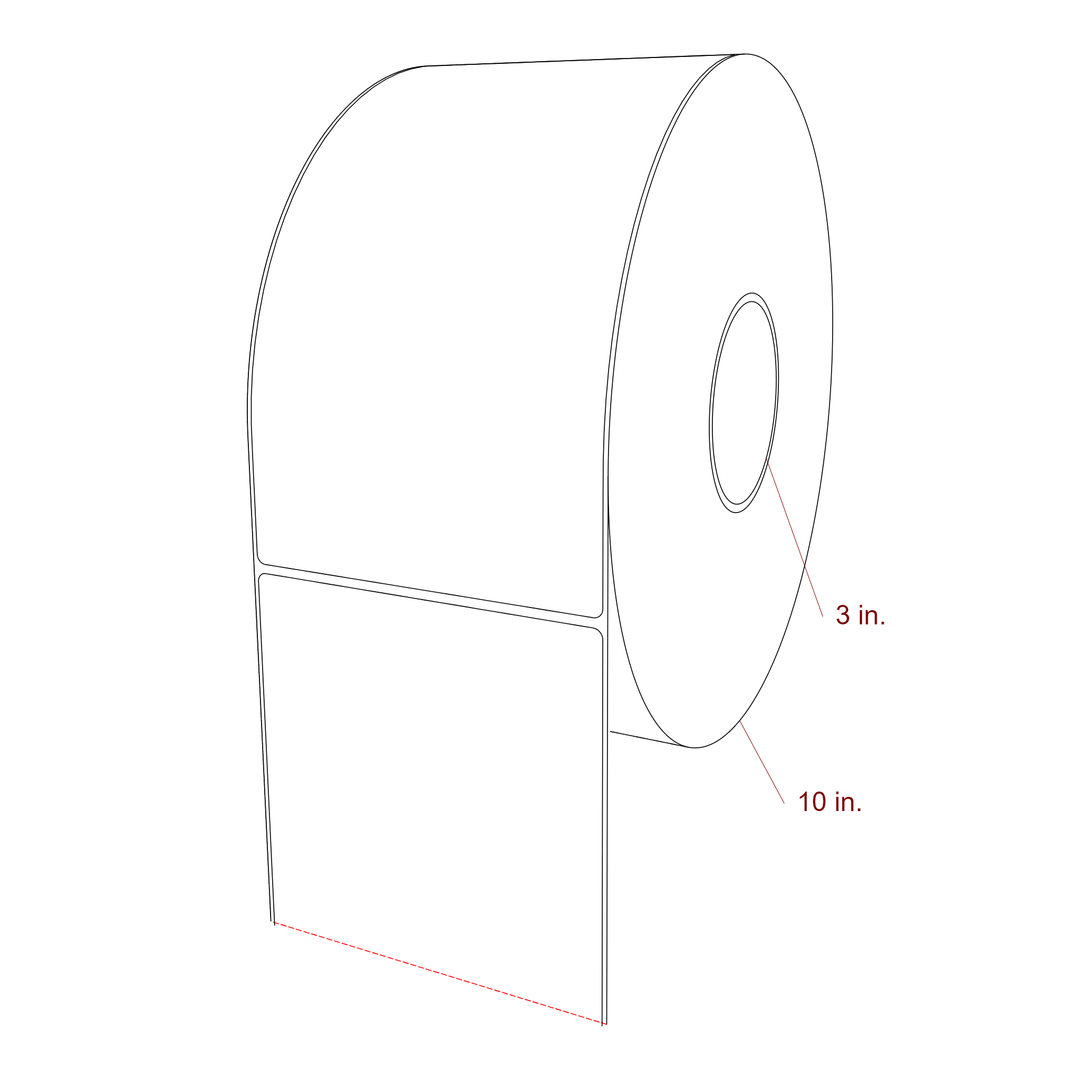 5" x 9" Inkjet Label Rolls | Fits Epson ColorWorks, VIPColor & Primera