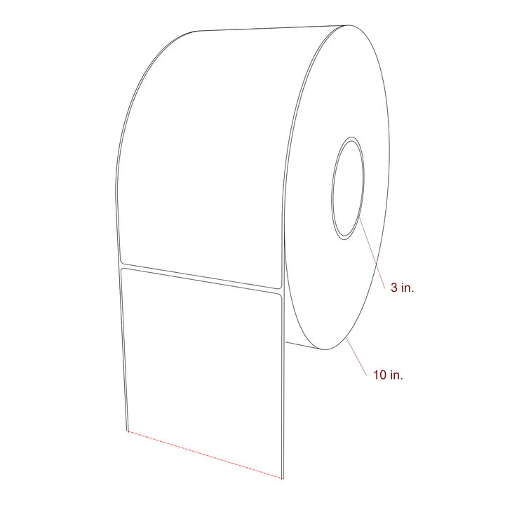 5" x 9" Inkjet Label Rolls | Fits Epson ColorWorks, VIPColor & Primera