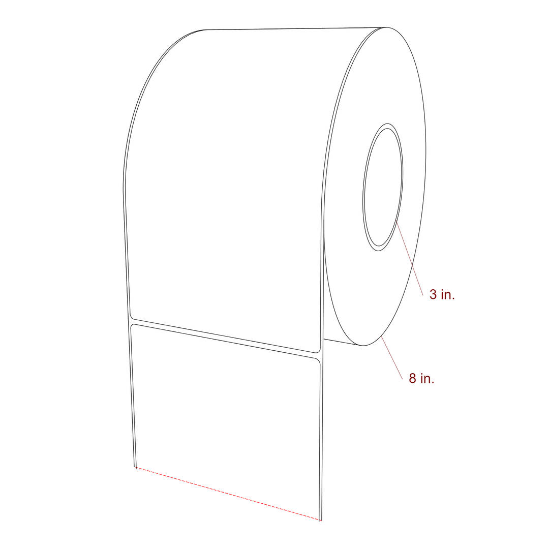 5" x 9" Inkjet Label Rolls | Fits Epson ColorWorks, VIPColor & Primera