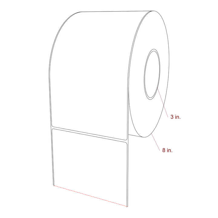 5" x 9" Inkjet Label Rolls | Fits Epson ColorWorks, VIPColor & Primera