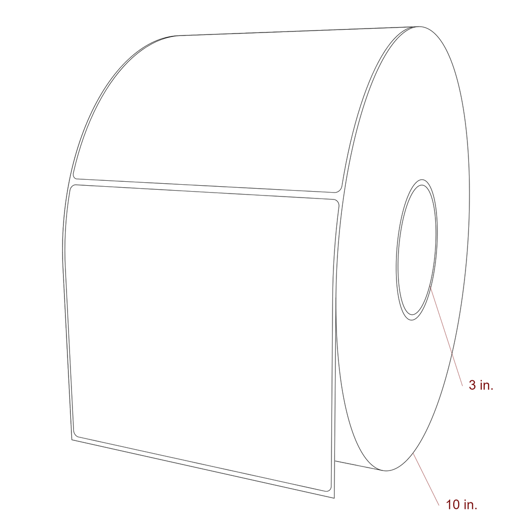 6" x 5.4375" Inkjet Label Rolls | Fits Epson ColorWorks, VIPColor & Primera
