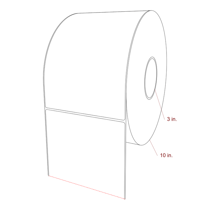 6" x 9" Inkjet Label Rolls | Fits Epson ColorWorks, VIPColor & Primera