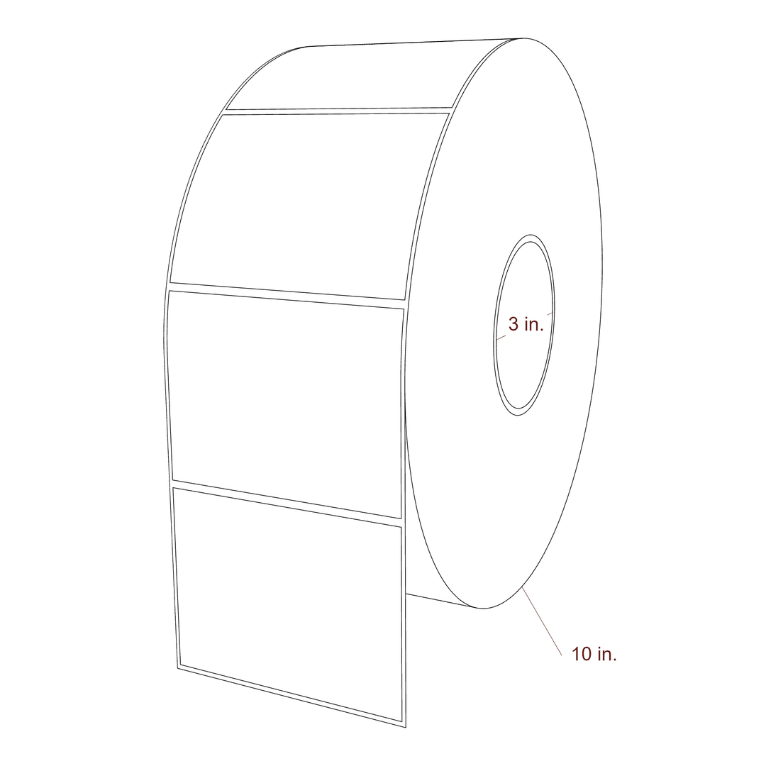 4" x 3" Special Shape Inkjet Label Rolls | Fits Epson ColorWorks & VIPColor