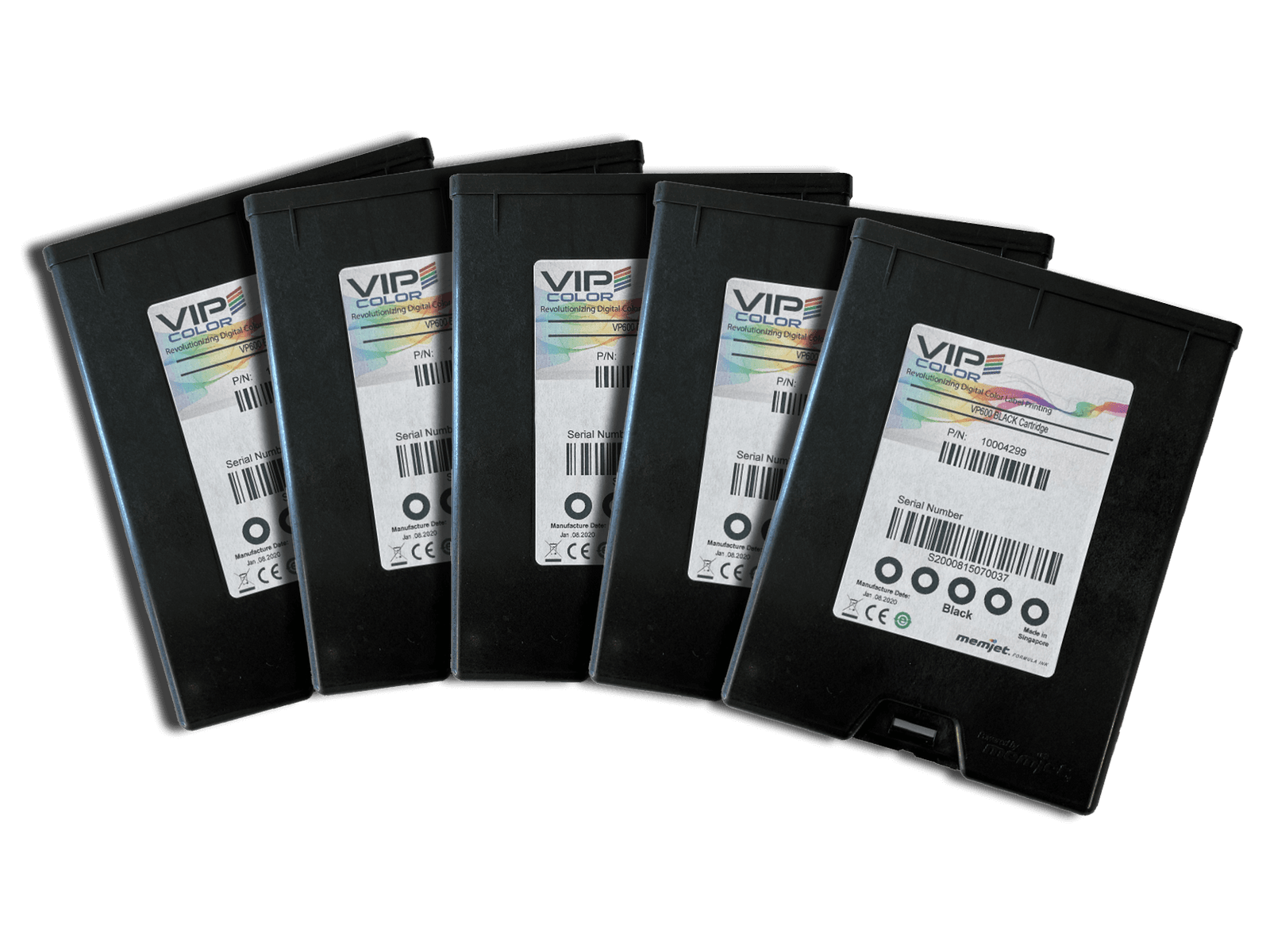 VP500 and VP600 Black Ink Cartridge 5 Pack