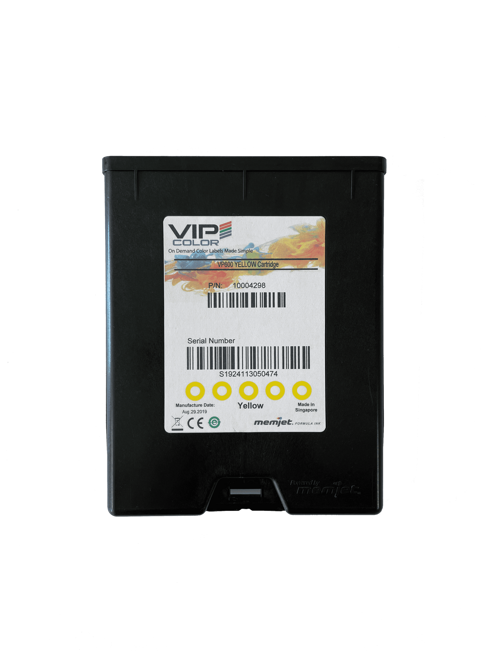 VP500 and VP600 Yellow Ink Cartridge