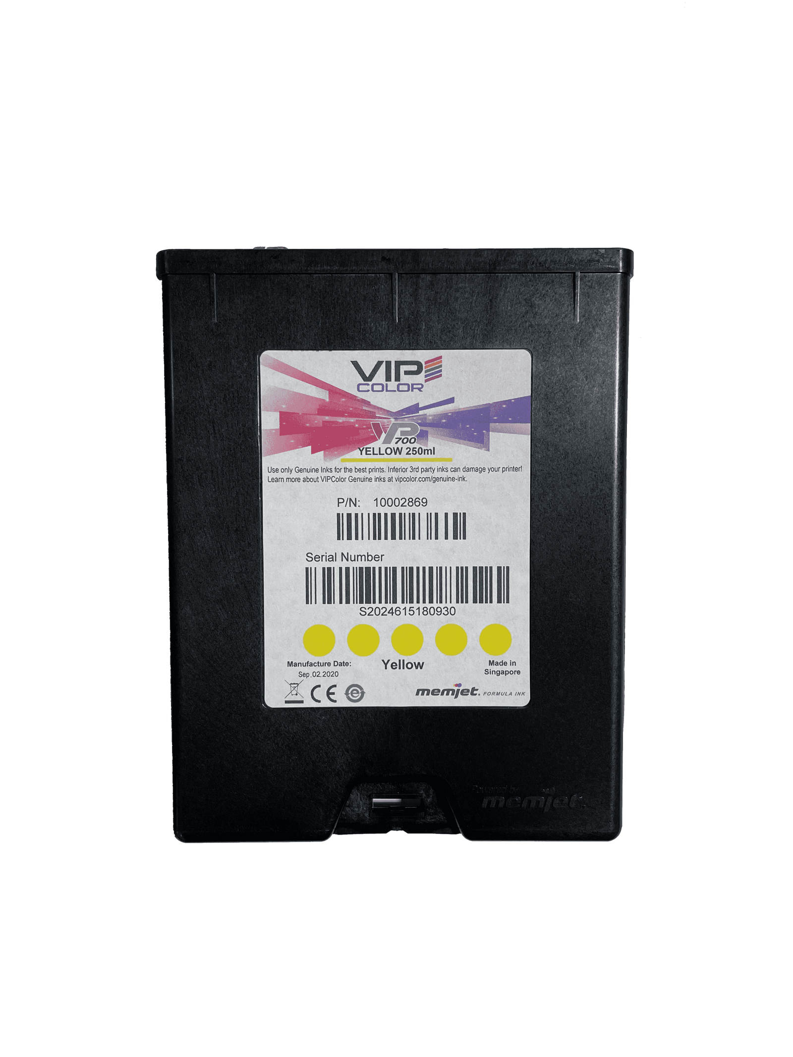 VP700 and VP610 Yellow Ink Cartridge