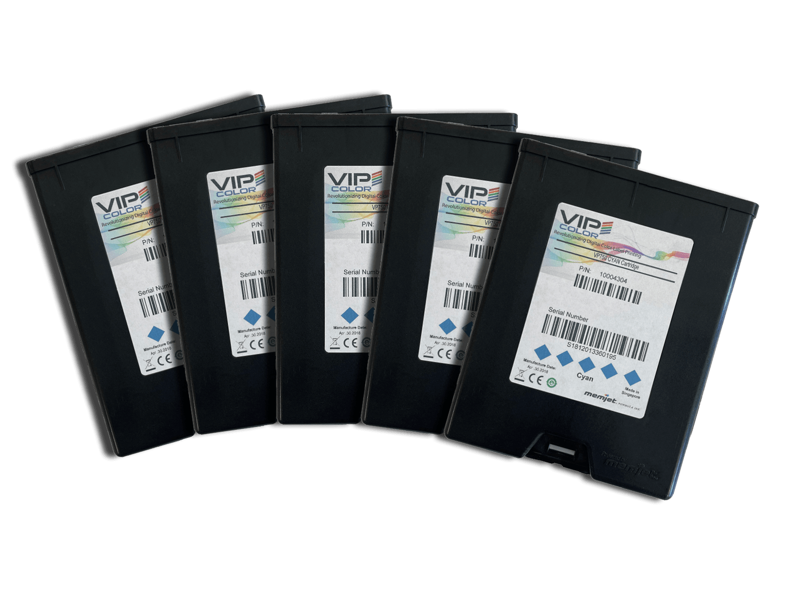 VP660 and VP750 Cyan Ink Cartridge 5 Pack