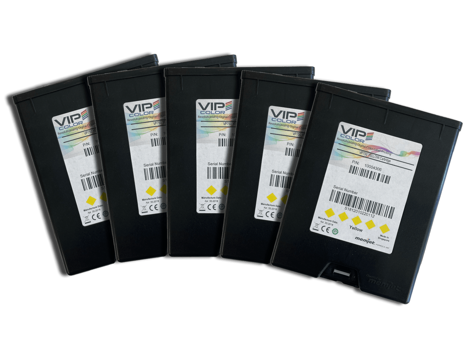VP660 and VP750 Yellow Ink Cartridge 5 Pack